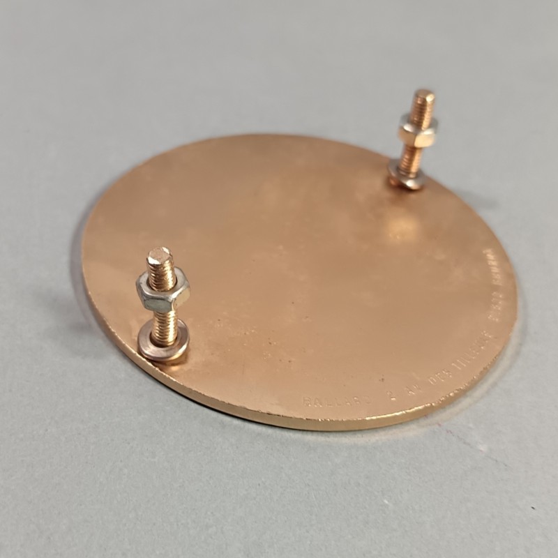 PLAQUE DE VOITURE DU BATAILLON DES SAPEURS POMPIERS DE LA VILLE DE PARIS BSPP DIAMETRE 7.5 cm